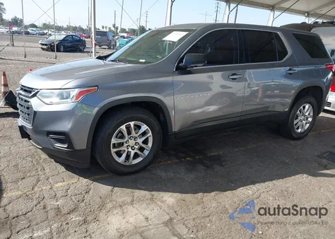 2018 Chevrolet Traverse Ls from USA, damaged, VIN 1GNERFKWXJJ285843